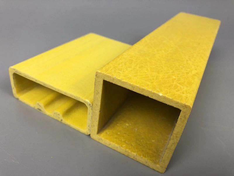 Customized Pultrusion Fiberglass Profiles for Construction FRP Rectangular Tube